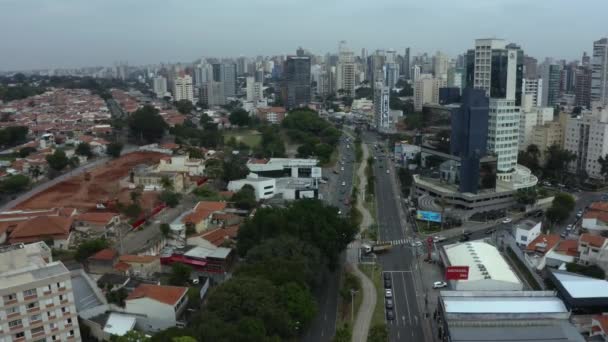 Campinas City Jose Souza Campos Utca Brazília — Stock videók