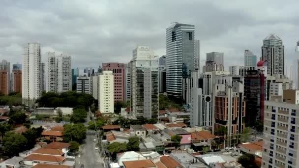 Město Sao Paulo Stát Sao Paulo New Avenue Independencia Brazílie — Stock video