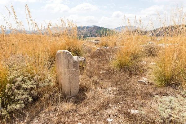 Πανοραμικά Αξιοθέατα Της Ακρόπολης Στο Αρχαιολογικό Πάρκο Σεγέστα Στο Τράπανι — Φωτογραφία Αρχείου