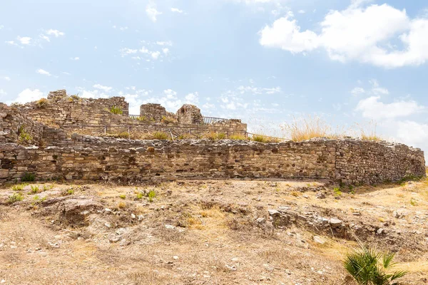 Visão Geral Mesquita Mesquita Parque Arqueológico Segesta Trapani Sicília Itália — Fotografia de Stock