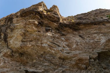 İtalya 'nın Trapani Eyaleti, Segesta' daki Volkanik Kaplıcaların Doğal Sahneleri. (Paart II)