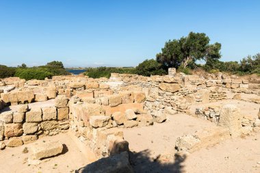Panoramic Sights of The Sacred Area of Cappiddazzu ( Area Sacra di Cappiddazzu) in Province of Trapani, Marsala, Italy.