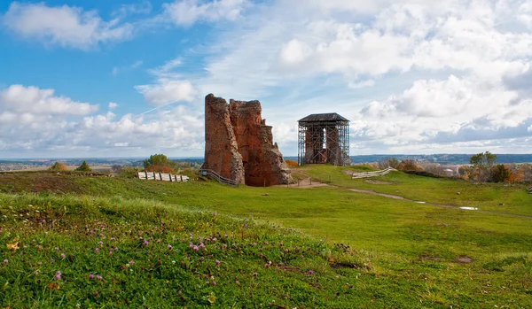 Beyaz Rusya eski saray kalıntıları — Stok fotoğraf