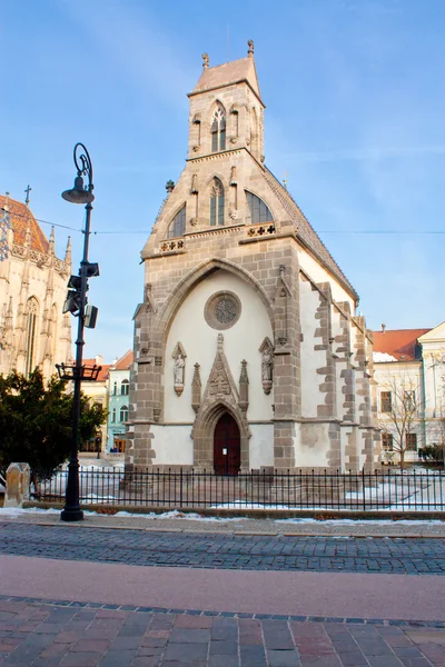 Prachtige gotische kerk in kosice — Stockfoto