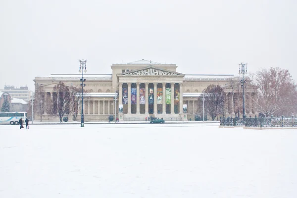 Güzel Sanatlar Müzesi. Budapeşte, Macaristan — Stok fotoğraf