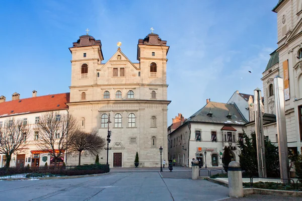 Krásný gotický kostel v Košicích — Stock fotografie