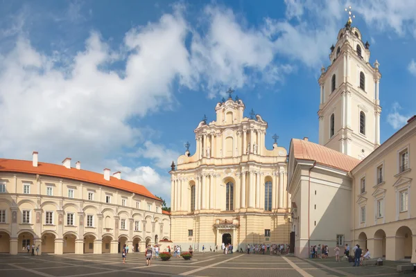 Vilnius, Litva, srpen 10: vilnius university — Stock fotografie