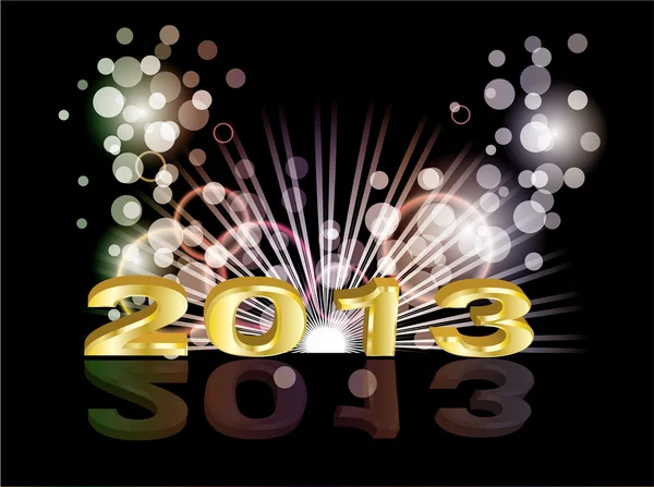 New year 2013 — Stock Vector