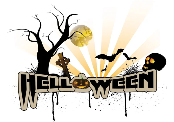 Helloween background — Stock Vector