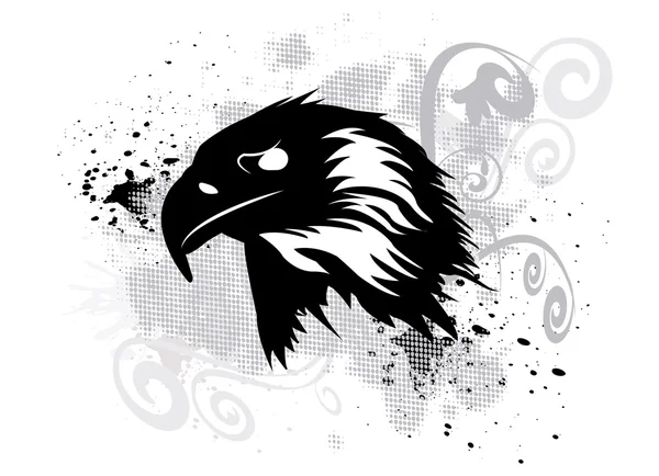 Eagle tattoo — Stock Vector