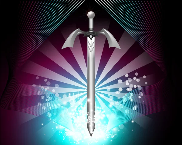 Sword — Stock Vector