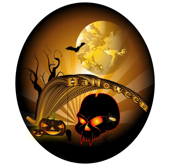 Fond d'Halloween — Image vectorielle