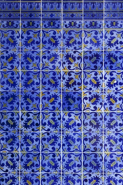 Detail of Portuguese tiles — Stock Photo, Image