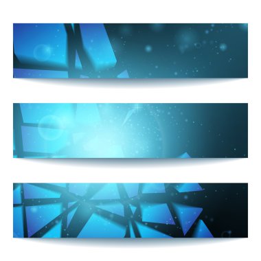 vektör web Bannerlar