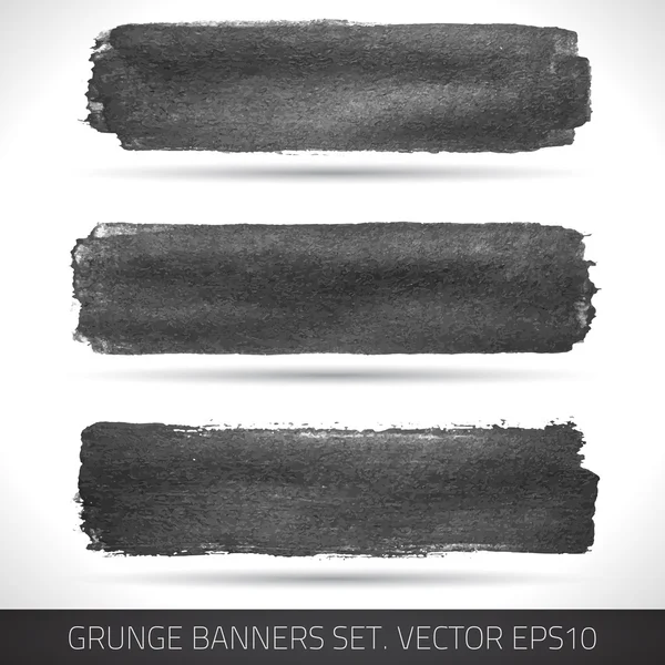 Grunge bannerkészlet — Stock Vector