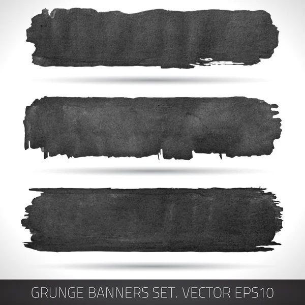 Grunge bannerek 005 — Stock Vector