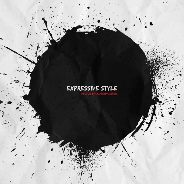 Vektör grunge arka plan el çekilmiş