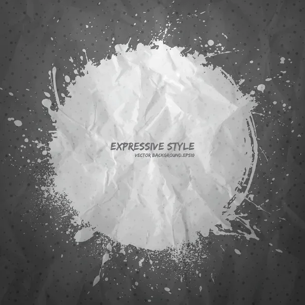 Vektör grunge arka plan el çekilmiş