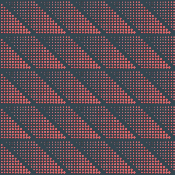 Red Blue Halftone Pattern Incline Rectangles Vector Retro Abstract Background — стоковий вектор