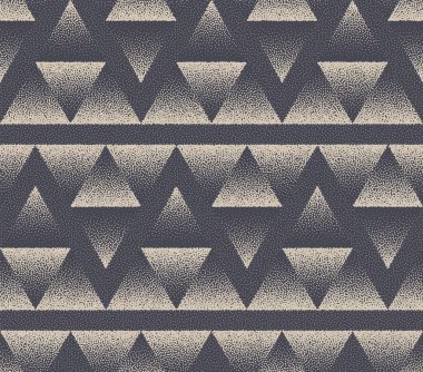 Dekoratif Geometrik Etnik Kusursuz Desenli Arkaplan