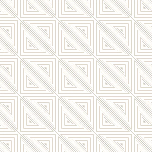 Linear Simple Seamless Pattern Vector Vintage Art White Abstract Background — Stockvektor