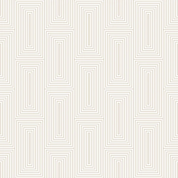 Linear Art Deco Simple Seamless Pattern Vector Vintage White Abstract Background — Stockový vektor