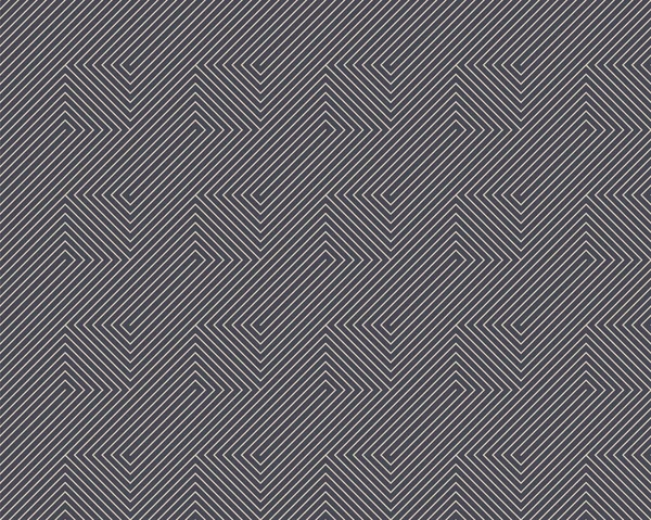 Лінійне мистецтво Деко Простий безшовний візерунок Вектор Вінтажний абстрактний фон — стоковий вектор