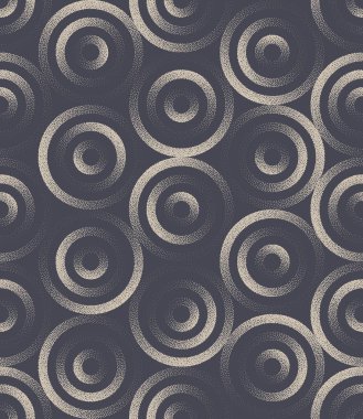 Çemberler Tasarımsız Desensiz Benekli Vektör Retro Sanat Özgeçmişi