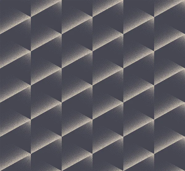 Fondo conceptual geométrico abstracto futurista del vector del patrón sin costura — Vector de stock