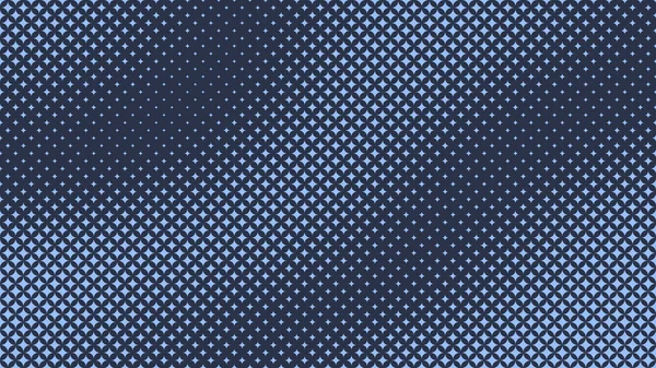 별 Halftone Geometric Pattern Vector Smooth Subtle Texture Blue Background — 스톡 벡터