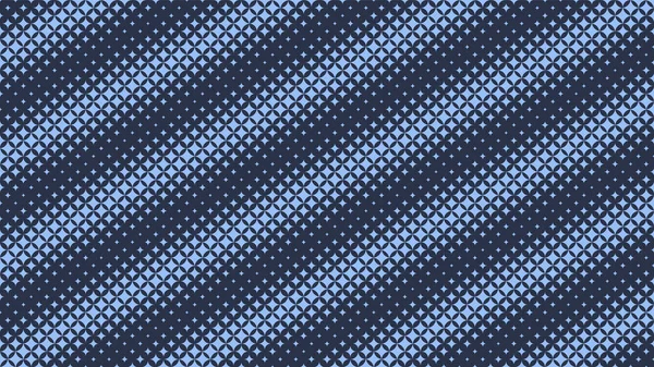 現代の星 Halftone Geometrical Pattern Vector Diagonal Tilted Lines Navy Blue — ストックベクタ