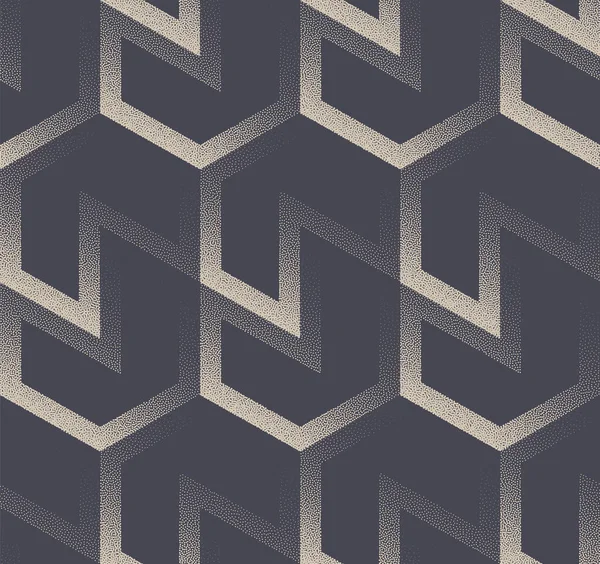 Lineare Geometrische Gitter Eingängige Mode Nahtlose Muster Vektor Abstrakten Hintergrund — Stockvektor
