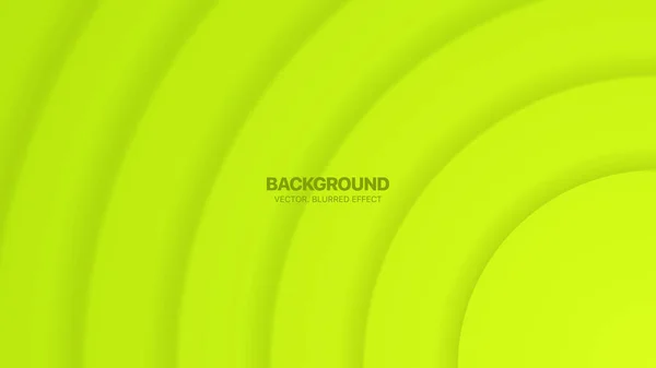 Minimal Light Green Layered Radial Smooth Structure Morph Material Design — Stock Vector