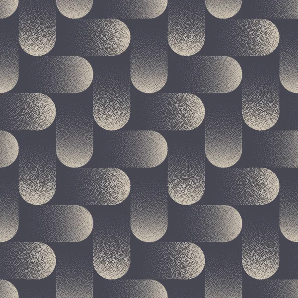 Géométrie Dynamique Motif Sans Couture Vecteur Élégant Fond Abstrait Dash — Image vectorielle