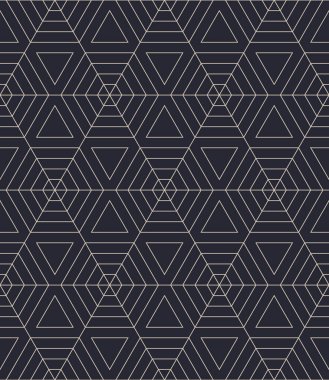 Fancy Luxury Outline Grid Seamless Pattern Vector Premium Abstract Background. Trendy Fashionable Posh Neat Classic Motif Linear Structure Endless Elegant Wallpaper. Line Art Graphic Illustration