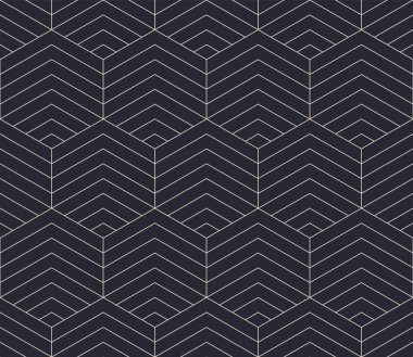 Modern Altıgen Hücre Yapısı Özeti Kusursuz Desen Vektör Moda Soyut Arkaplanı. Çizgi Sanatsal Dekoratif Altıgenler Izgara Geometrik Doku Düzenli Tekrarlayan Duvar Kağıdı. Düzenli Çizim