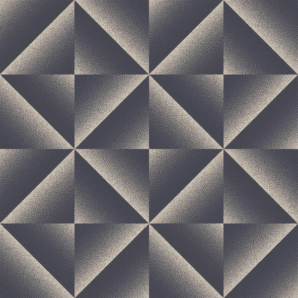 Snygg Fancy Geometric Dot Work Sömlös Mönstervektor Abstrakt Bakgrund Elegant — Stock vektor