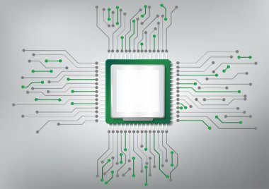 İşlemci bilgisayar işlemci devre teknolojisi