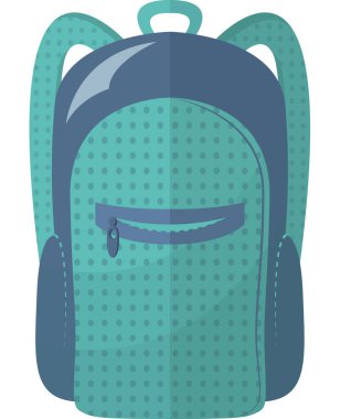 Web Sırt Çantası. Kartpostallar ve tasarımların için. Elle çizilmiş vektör illüstrasyonu..