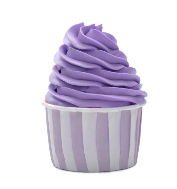 cupcake beyaz arkaplanda izole