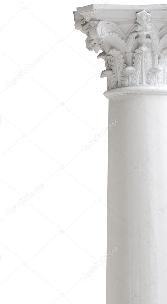 Single greek column