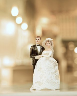 minyatür düğün bebek