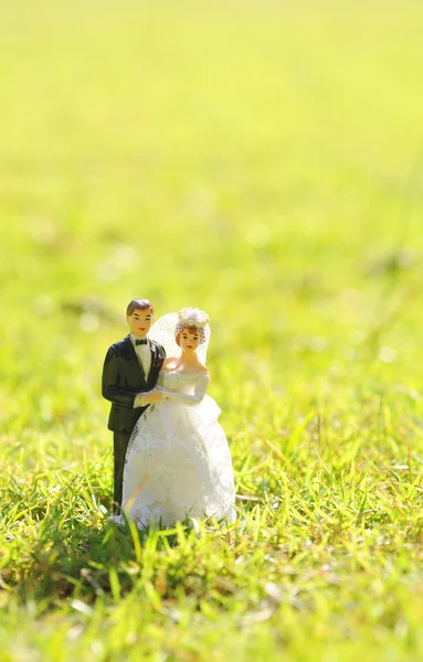 Wedding couple doll — Stock Photo, Image