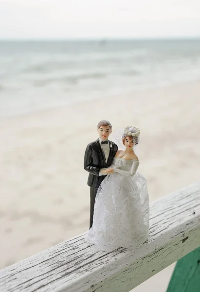 Bröllop par docka — Stockfoto