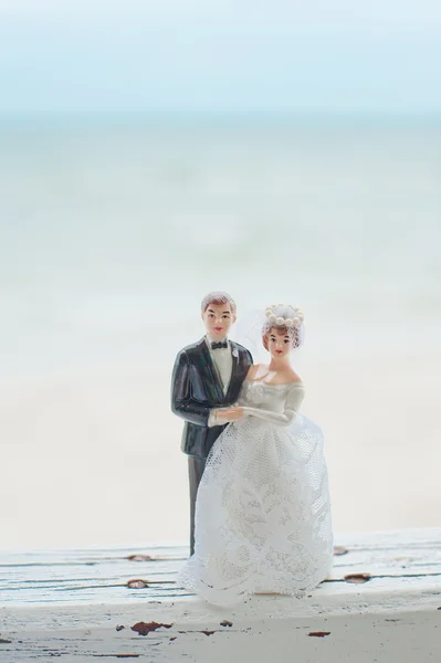 Wedding couple doll — Stock Photo, Image