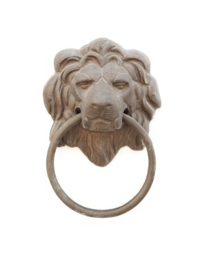 bağbozumu aslan şekli kapı kolu halka