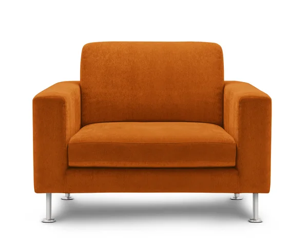 Muebles de sofá naranja — Foto de Stock