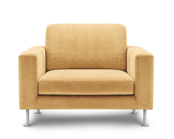 Beige sofa furniture — Stock Photo, Image