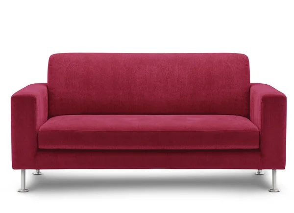 Różowy kanapa meble — Zdjęcie stockowe
