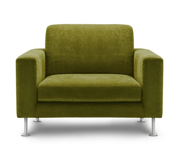 Green sofa furniture — Stock Photo, Image